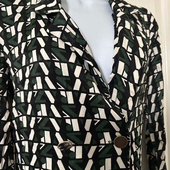 ZARA Basics - Shirts/Tops Green/White/Black-Size Small - Picture 3 of 7